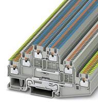 phoenixcontact PT 1,5/S-PE/L/N Dreistock-Schutzleiterklemme Polzahl: 6 0.14mm² 1.5mm² Gra