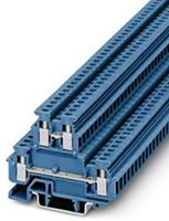 phoenixcontact MBKKB 2,5 BU Durchgangsreihenklemme Polzahl: 4 0.2mm² 2.5mm² Blau 50St.