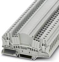phoenixcontact UTMED 6 Durchgangsklemme Polzahl: 2 0.2mm² 10mm² Grau 50St.