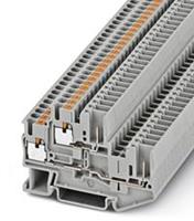 phoenixcontact PTTB 2,5/2P Doppelstockklemme Polzahl: 4 0.14mm² 2.5mm² Grau 50St.