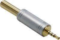 BKL Electronic 1103086 Klinken-Steckverbinder 2.5mm Stecker, gerade Polzahl: 4 Stereo Gold 1St. W912811