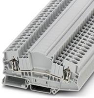 phoenixcontact STMED 6 Durchgangsklemme Polzahl: 2 0.2mm² 6mm² Grau 50St.