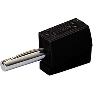 Wago Bananenstecker Stecker, gerade Stift-Ø: 4mm Schwarz