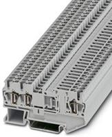 phoenixcontact ST 2,5-TWIN-TG Trennklemme Polzahl: 2 0.08mm² 2.5mm² Grau 50St.