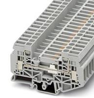 phoenixcontact UGSK 6 Gleitstegklemme Polzahl: 2 0.5mm² 6mm² Grau 50St.