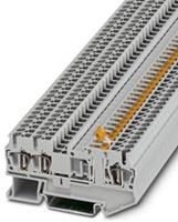 phoenixcontact ST 2,5-TWIN-MT Trennklemme Polzahl: 3 0.08mm² 2.5mm² Grau 50St.