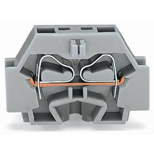 WAGO 262-304 Aderklem 7 mm Spanveer Toewijzing: N Blauw 100 stuk(s)