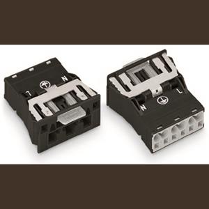 Wago Netz-Steckverbinder WINSTA MIDI Serie (Netzsteckverbinder) WINSTA MIDI Stecker, gerade Gesamtpo
