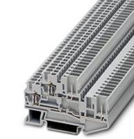 phoenixcontact STTB 2,5/2P Doppelstockklemme Polzahl: 4 0.08mm² 2.5mm² Grau 50St.