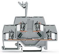 Wago Doppelstock-Diodenklemme 6mm Zugfeder Belegung: L Grau 50St.
