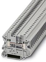 phoenixcontact UT 4-MTD Durchgangsreihenklemme Polzahl: 2 0.14mm² 6mm² Grau 50St.