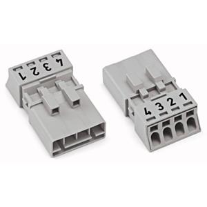 Wago Netz-Steckverbinder WINSTA MINI Serie (Netzsteckverbinder) WINSTA MINI Stecker, gerade Gesamtpo