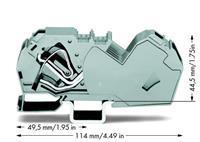 Wago Kontakttechnik Durchgangsklemme 785-601