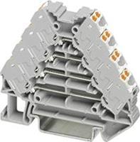 phoenixcontact PTRV 4 /WH Rangierverteiler Polzahl: 16 0.14mm² 1.5mm² Grau 10St.