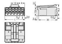 Viessmann Steckverbinder 6-pol Steckerteil 7037454