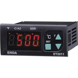 Enda ET2011-T-230 PID Temperatuurregelaar J, K, T, S, R 0 tot +1700 °C Relais 8 A, SSR (l x b x h) 71 x 77 x 35 mm