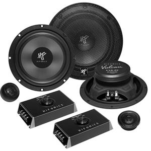 Hifonics VX-6.2C 2-weg inbouwluidsprekerset 200 W Inhoud: 1 set(s)