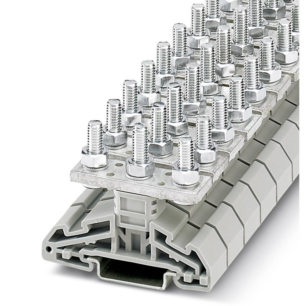 phoenixcontact HV M6/2 Hochstromverbinder Polzahl: 2 2.5mm² 35mm² Grau 25St.