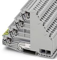 Phoenix Contact 3038338 Motoraansluitklem 6.2 mm Spanveer Grijs 50 stuk(s)