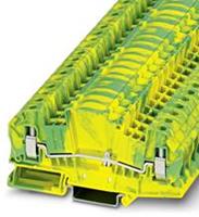 phoenixcontact UTMED 6-PE Dreistock-Schutzleiterklemme Polzahl: 2 0.2mm² 10mm² Grün, Gel