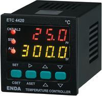 Enda ET4420-230 PID Temperaturregler Pt100, J, K, T, S, R Relais 2 A, SSR (L x B x H) 94 x 48 x 48mm Q04387