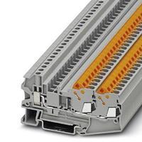 phoenixcontact QTCU 2,5-TWIN Durchgangsreihenklemme Polzahl: 3 0.5mm² 2.5mm² Grau 50St.