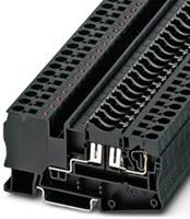 phoenixcontact ST 4-FSI/C-LED 12 Sicherungsreihenklemme Polzahl: 2 0.08mm² 4mm² Schwarz 5