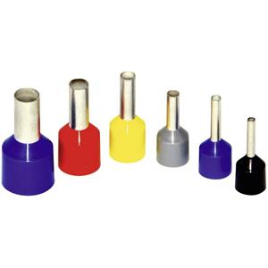 vogtverbindungstechnik Vogt Verbindungstechnik 490712ks Adereindhulzen 6 mm² Deels geïsoleerd Geel 100 stuk(s)