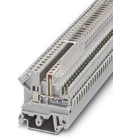 phoenixcontact UK 3-MVSTB-5,08 Durchgangsklemme Polzahl: 2 0.2mm² 2.5mm² Grau 50St.