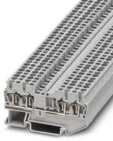 phoenixcontact ST 2,5-QUATTRO YE Durchgangsklemme Polzahl: 4 0.08mm² 2.5mm² Gelb 50St.