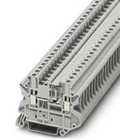 phoenixcontact UT 4-MTD-DIO/L-R Durchgangsreihenklemme Polzahl: 2 0.14mm² 6mm² Grau 50St.