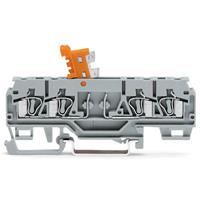 WAGO 280-881 Trennklemme 5mm Zugfeder Belegung: L Grau 50St.