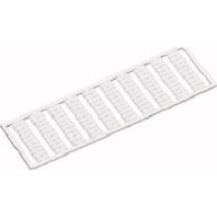 Wago 209-701 (5 Stück) - Label for terminal block 4mm white 209-701
