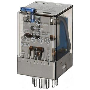 Finder 60.13.9.012.0040 Steckrelais 12 V/DC 10A 3 Wechsler 10 St. Tray