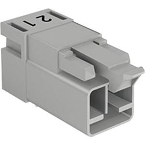 Wago Netz-Steckverbinder WINSTA MINI Serie (Netzsteckverbinder) WINSTA MINI Stecker, Einbau horizont