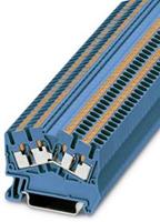 phoenixcontact PTS 2,5-QUATTRO BU Durchgangsreihenklemme Polzahl: 4 0.14mm² 2.5mm² Blau 5