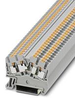 phoenixcontact PTS 2,5-QUATTRO Durchgangsreihenklemme Polzahl: 4 0.14mm² 2.5mm² Grau 50St