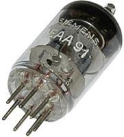 Elektronenröhre Doppeldiode 420V 9mA Polzahl: 7 Sockel: Miniatur Inhalt 1St.