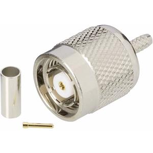 bklelectronic BKL Electronic 0419401 0419401 TNC-Reverse-connector Stekker, recht 50 Ω 1 stuk(s)