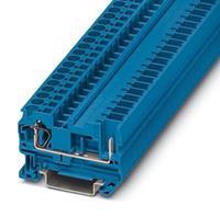 phoenixcontact ST 4/ 1P BU Durchgangsklemme Polzahl: 2 0.08mm² 4mm² Blau 50St.