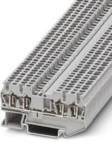 phoenixcontact ST 1,5/S-QUATTRO Durchgangsreihenklemme Polzahl: 4 0.08mm² 1.5mm² Grau 50S