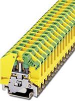 phoenixcontact OTTA 2,5-PE Dreistock-Schutzleiterklemme Polzahl: 2 0.1mm² 2.5mm² Grün, G