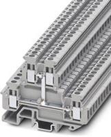 phoenixcontact MBKKB 2,5-PV Durchgangsreihenklemme Polzahl: 4 0.2mm² 2.5mm² Grau 50St.