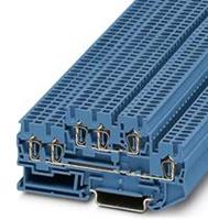 phoenixcontact STTB 2,5-TWIN BU Durchgangsreihenklemme Polzahl: 6 0.08mm² 2.5mm² Blau 50S
