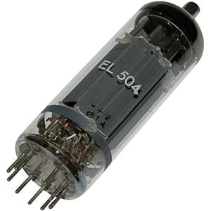 EL 504 = 6GB 5A Elektronenröhre Endpentode 75V 440mA Polzahl: 9 Sockel: Magnoval Inhalt 1St.