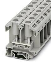 phoenixcontact OTTA 25-M6 Durchgangsklemme Polzahl: 2 1.5mm² 25mm² Grau 50St.