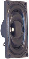 visaton Miniatur Lautsprecher Geräusch-Entwicklung: 76 dB 1W 1St.