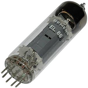 EL 86 = 6 CW 5 Elektronenbuis Eindpentode 170 V 70 mA Aantal polen: 9 Fitting: Noval 1 stuk(s)