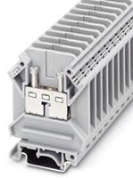 phoenixcontact UHSK/S 2000 Durchgangsreihenklemme Polzahl: 2 0.5mm² 6mm² Grau 50St.