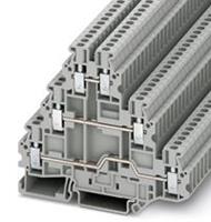 phoenixcontact UT 2,5-3L Mehrstockklemme Polzahl: 6 0.14mm² 4mm² Grau 50St.